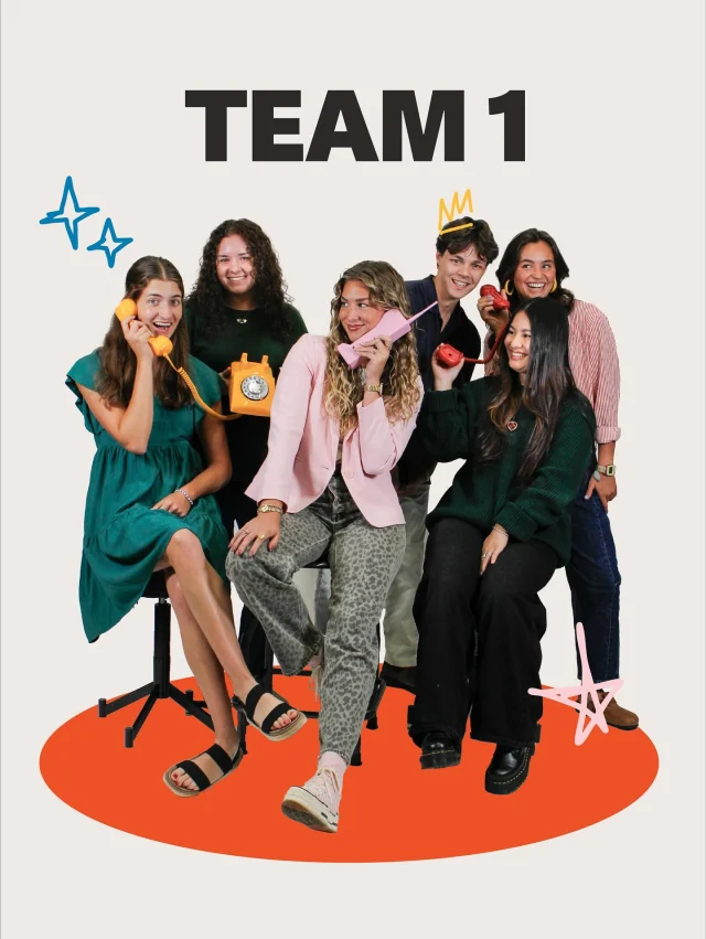 One team, one dream (and a lot of caffeine). Meet our Fall 2025 Team 1 👏🏻