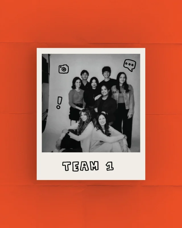 “we never really grew out of arts and crafts” - Team 1 🖍️