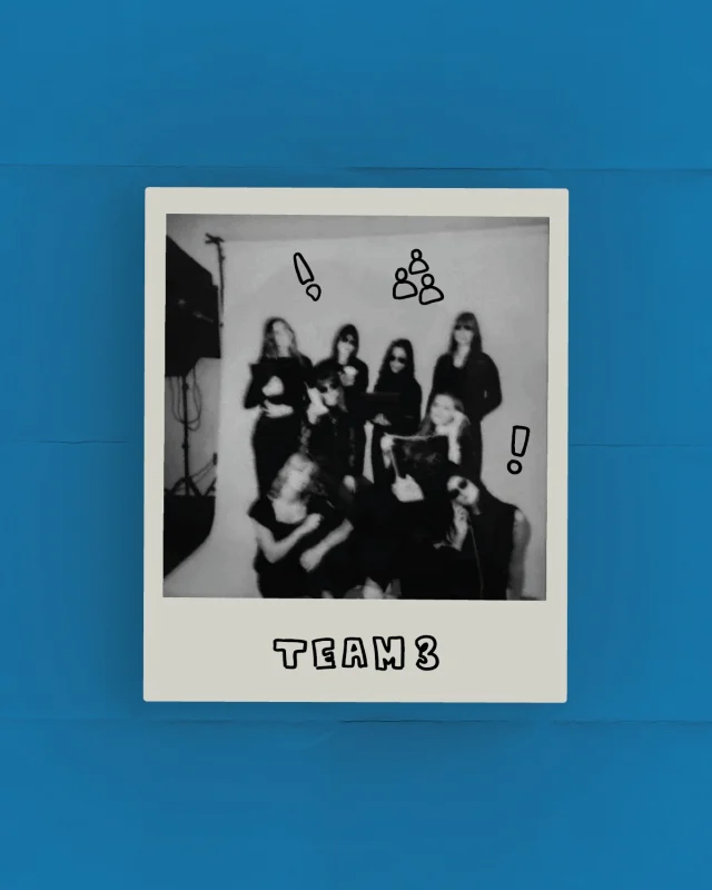 “Trying our best to not design everything in pink…no promises” - Team 3 💅